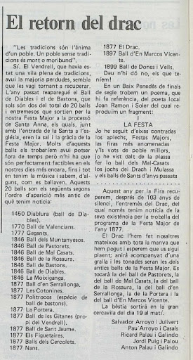 «El retorn del drac» (1980)